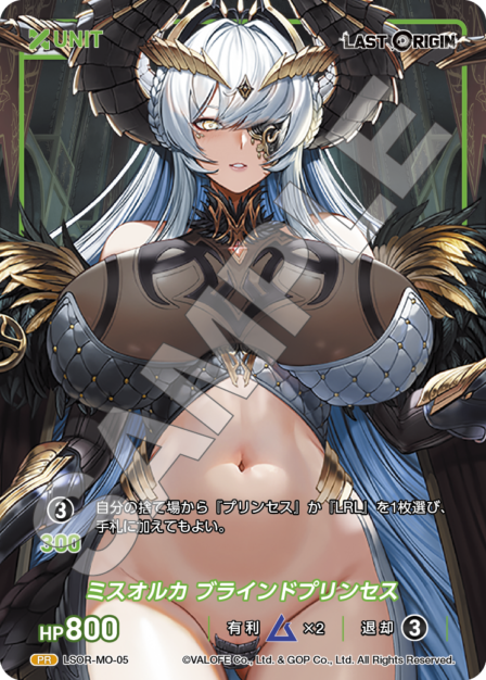 LSOR-MO-05 PR ブラインドプリンセス