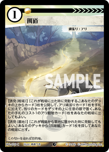BP1-019 C 餌道